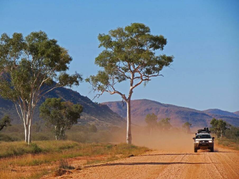 The Outback Way, via Uluru and Alice Springs, cuts about 1000 kilometres off the journey from Perth to Cairns. Photo: Lee Atkinson