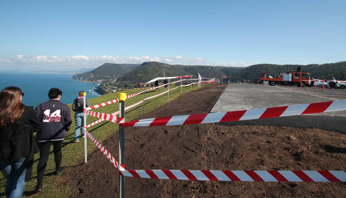 Makeover: Work on the first stage of the Bald Hill overhaul has been completed. Picture: ADAM McLEAN