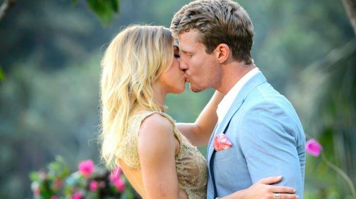 Fans were outraged when Richie picked Alex as his partner on <i>The Bachelor</i> – and Channel Ten lapped up the controversy. Photo: Ten