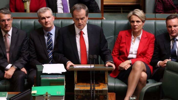 "The government forgot a lot of people on budget night": Bill Shorten.  Photo: Andrew Meares