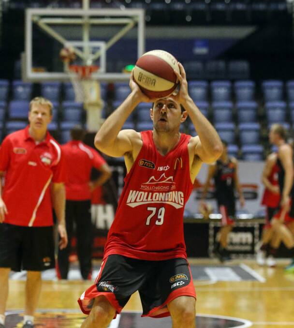 Guard Rhys Martin has been restored to the Hawks roster in favour of Dave Gruber. Picture: ROBERT PEET