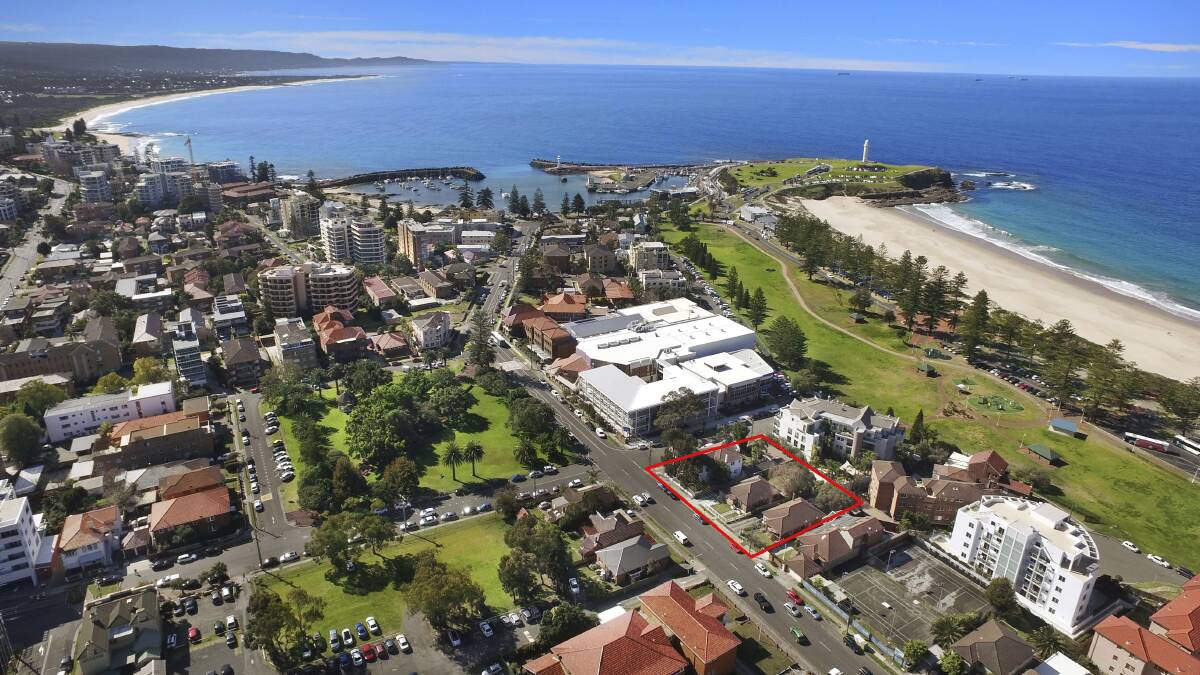 Harbour Street in Wollongong is close to the heart of the city.