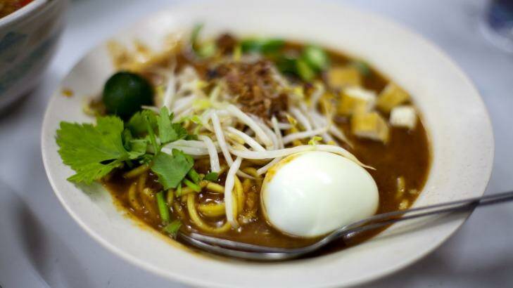 Mee Rebus: Typical Asian street fare. Photo: Guy Wilkinson