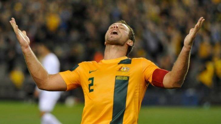 Former Socceroos skipper Lucas Neill was declared bankrupt in January. Photo: Justin McManus