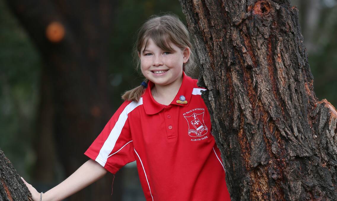 Stephanie Hill is the youth ambassador for the Run Wollongong event. Picture: ROBERT PEET
