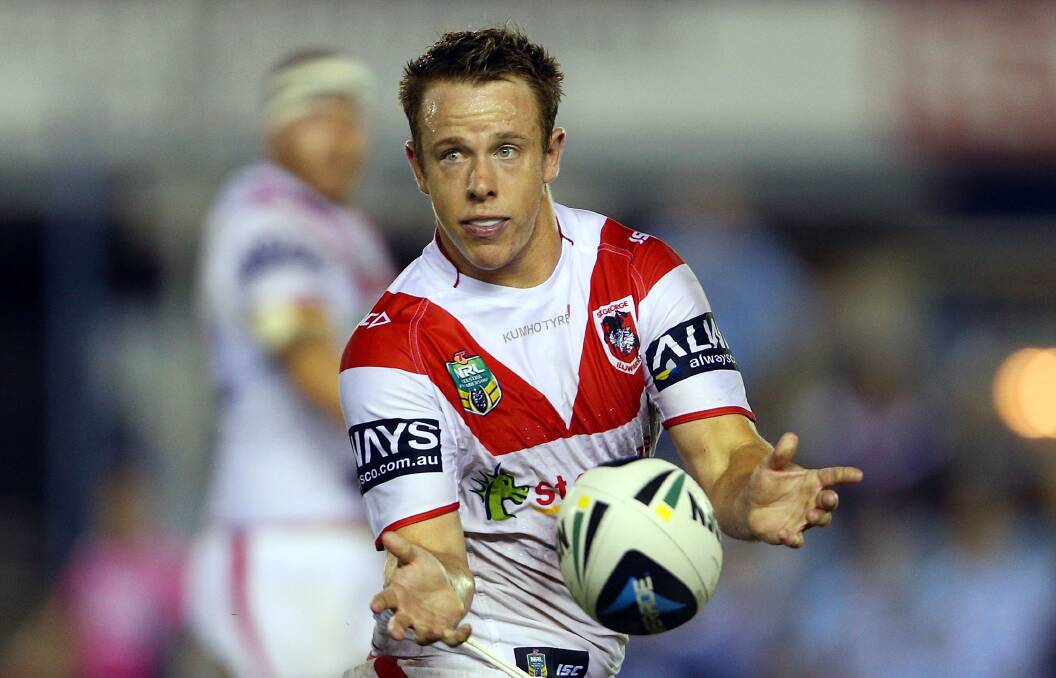 Sam Williams in action against Cronulla on Saturday.  Picture: GETTY IMAGES