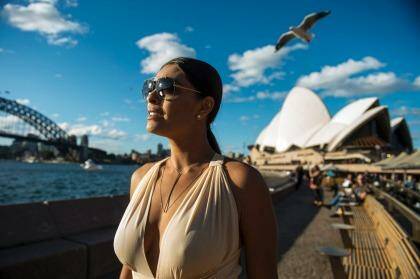 Juliana Paes, dubbed one of the world's sexiest people, is in Australia to film a Brazilian telenovela.