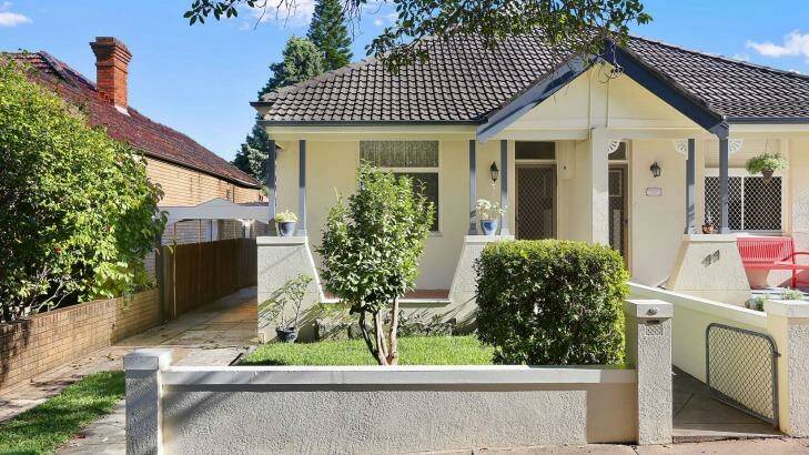 This three bedroom, semi-detached home in Rawson Street, sold for $1.508 million. Photo: Supplied