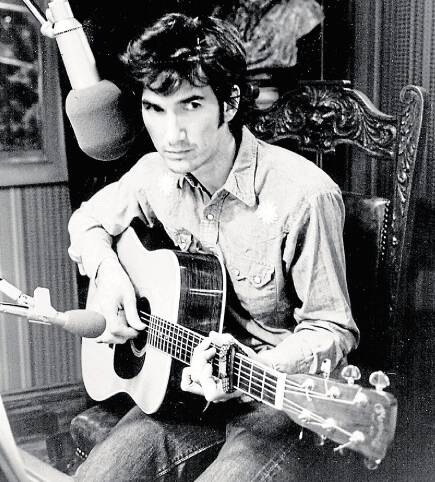 Country music signer Townes Van Zandt, whose song Pancho and Lefty has become a staple of Harris' live performances.