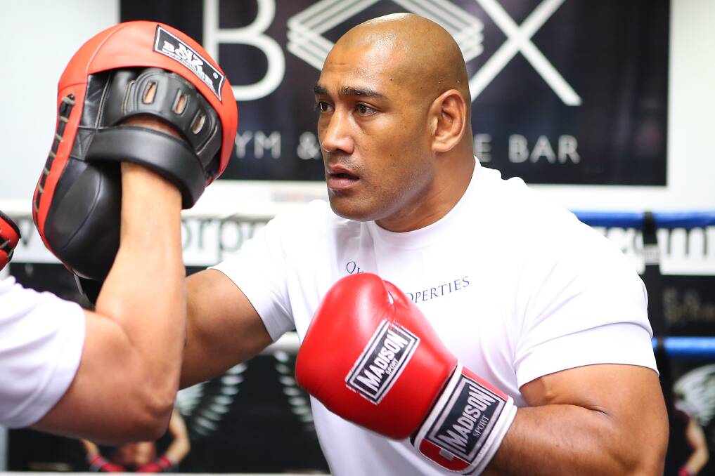 Power to you: Alex Leapai says he will do what it takes to come home crowned. Picture: GETTY IMAGES