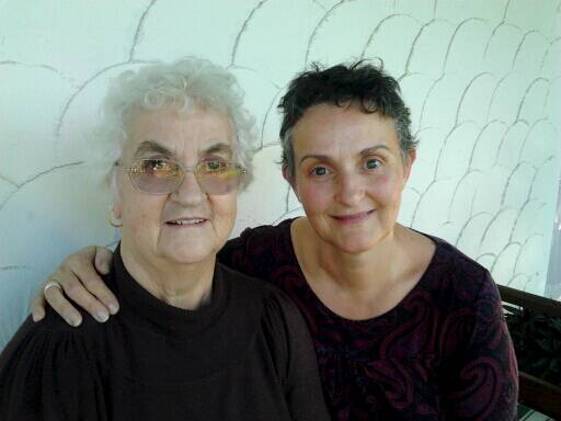 Mount Pleasant resident Rosanna Wallis (right) with her mum, Marina Comacchio.