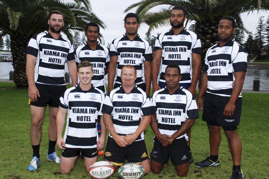 Kiama Rugby Club players are ready for the Sevens tournament, now in its 42nd year at Kiama Showground.