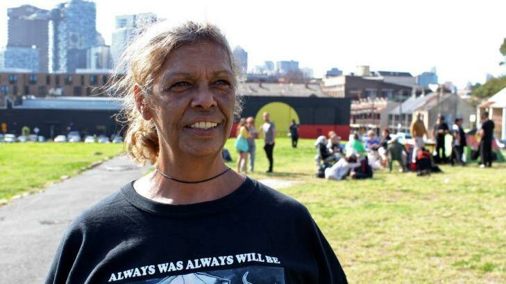 Charged with assault: Tent embassy founder Jenny Munro. Photo: Edwina Pickles