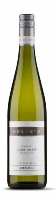 Hesketh Regional Clare Valley Selection 2014 Riesling Photo: Supplied