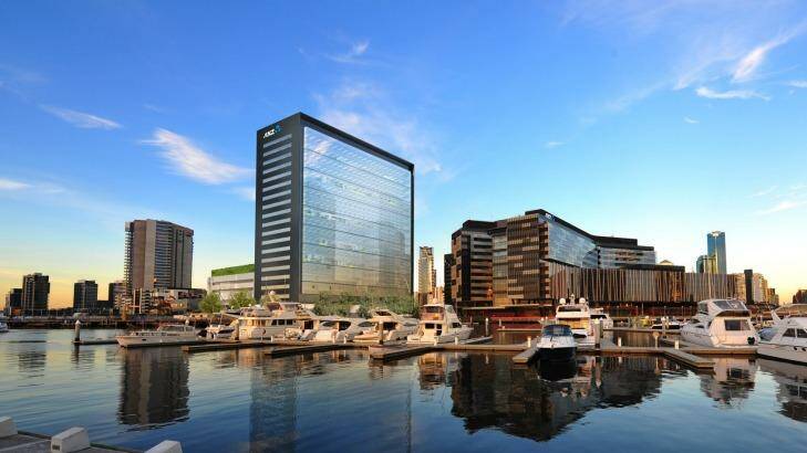 An artist's impression of  839 Collins Street, a Lendlease development in Docklands. Photo: nkmlee@gmail.com