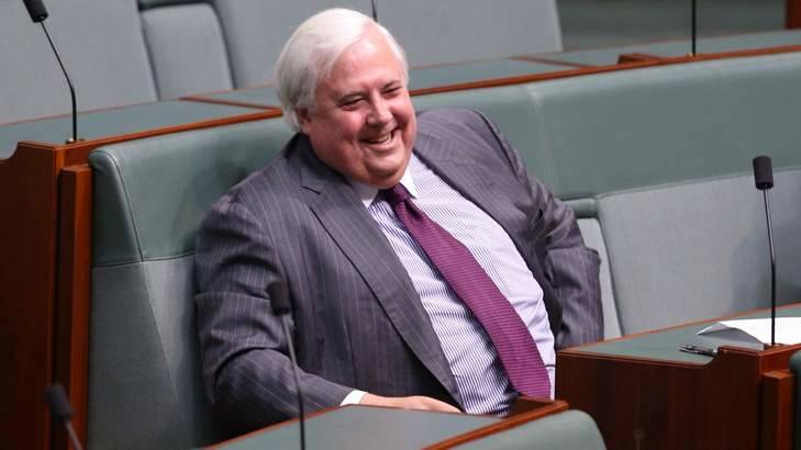 Clive Palmer says he could support a compromise deal on Tony Abbott's paid parental leave scheme. Photo: Andrew Meares
