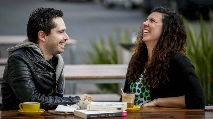 Jessamy Gleeson and her boyfriend Jack Knight. Dating trends have changed. Photo: Eddie Jim