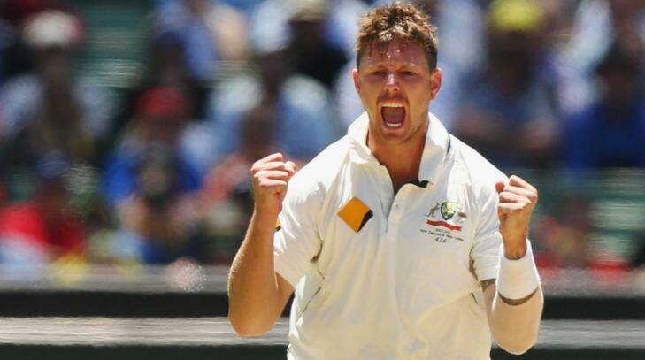 Well rested: James Pattinson is ready to face New Zealand. Photo: Getty Images 