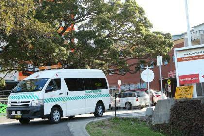Shot fired: Wollongong Hospital. Photo: Kirk Gilmour