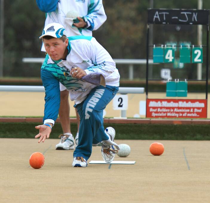 New Zone 16 singles champion Aaron Teys is aiming to make the NSW squad. Picture: SYLVIA LIBER