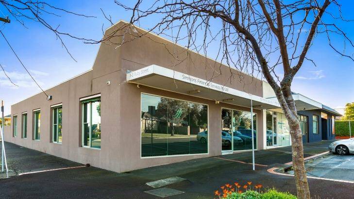 Hot property: The suburban office in Burwood East that sold for $870,000.