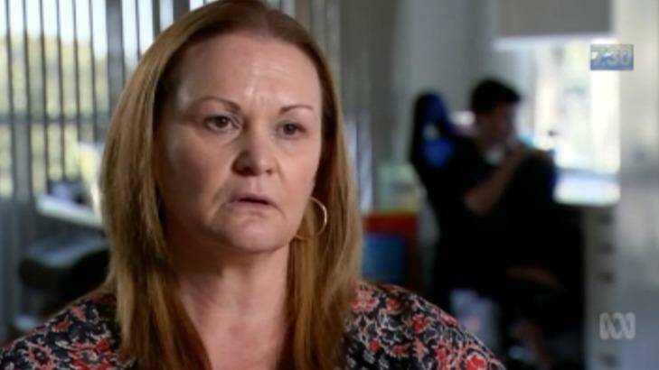 Lynda Jordan says her son Toby was locked in a "cage" at his specialist school. Photo: ABC