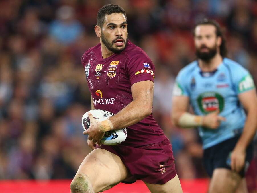 Greg Inglis is expected back with Souths, a team now getting back to full strength, after Origin duties. Picture: GETTY IMAGES