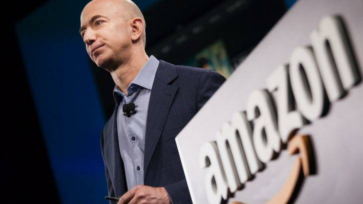 Amazon.com founder Jeff Bezos, who doubled his fortune to $US60 billion in 2015, led gains among technology executives again this year. Photo: David Ryder