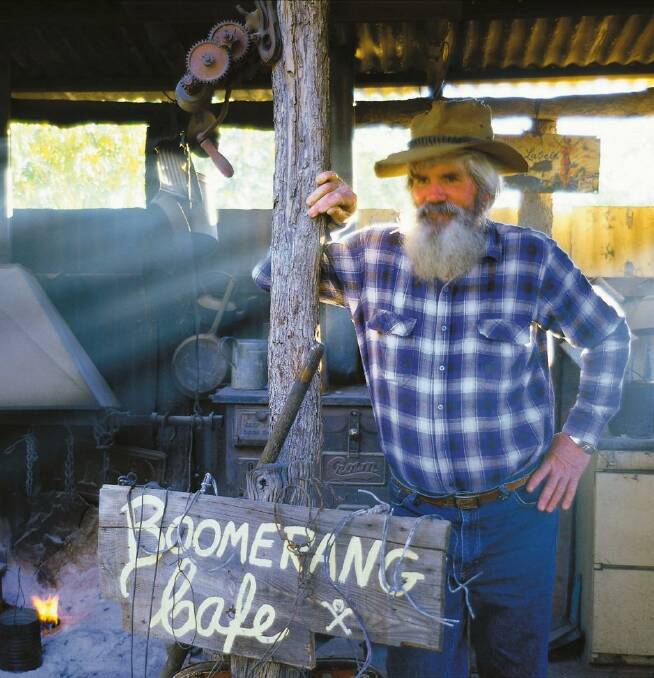 Mad Mick at Boomerang Cafe, Barcaldine. Photo: Tourism and Events Queensland
