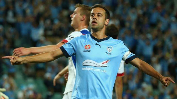 Marquee signing Alex Brosque. Photo: Getty Images 