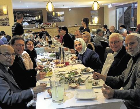 Guests enjoy themselves at Illawarra People 4 Peace's first Iftar dinner held at Samaras Restaurant in Woonona on Sunday, July 5.