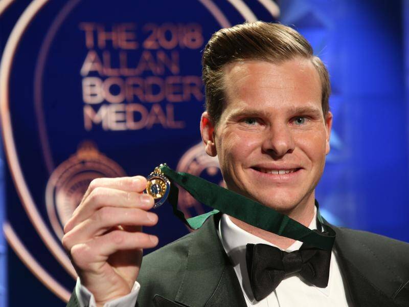 Steve Smith won a second Allan Border Medal after a year in which he averaged almost 82.