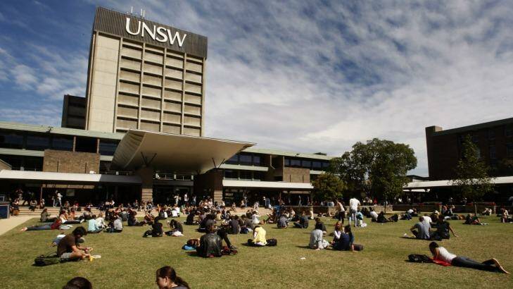 The University of NSW aims to be a top 50 university within 10 years. Photo: Louise Kennerley