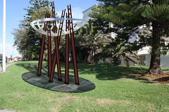 Boat Of Spirits and Dwellings will be installed in George Dodd Reserve as part of Wollongong City Council's public art program.