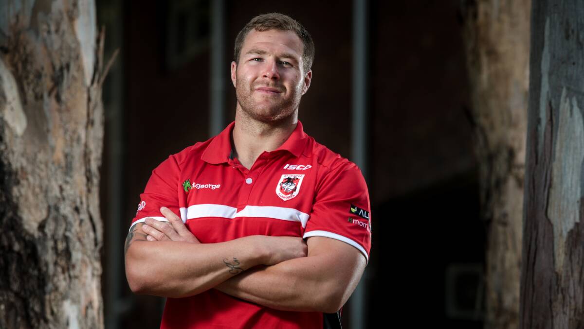 St George Illawarra forward Trent Merrin is hopeful of an offer next week that will keep him at the club.Picture: ADAM McLEAN
