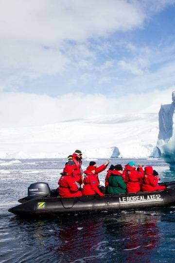 Amaze yourself: Zodiac excursions in Antarctica with ScenicTours. Photo: supplied