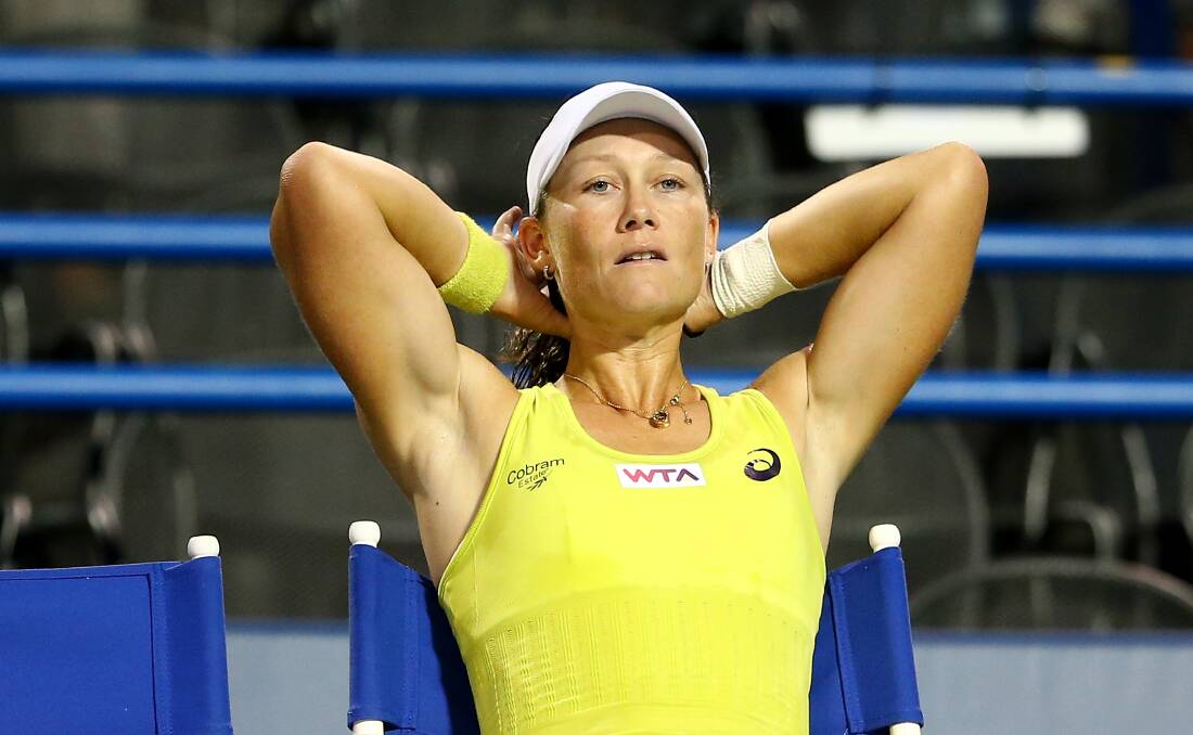 Samantha Stosur feels comfortable at Flushing Meadows. Picture: GETTY IMAGES