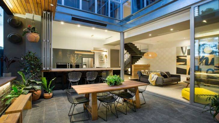 Winning pad: Simon and Shannon's apartment sold for $1.9 million. Photo: Supplied