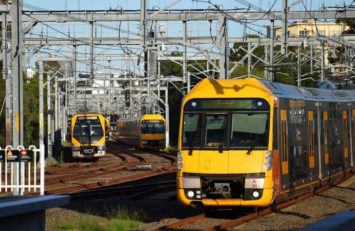 Track works, station re-openings and driver timetables are some of the reasons Sydney may expect train transport issues today. Picture: Kate Geraghty