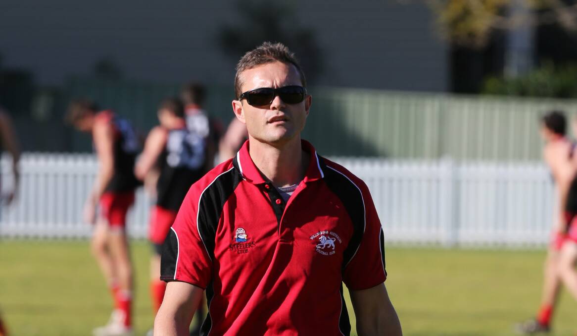 Wollongong Lions coach Craig Morrison was rapt with his team's performance in their massive win over Bomaderry at North Dalton Park. Picture: ROBERT PEET