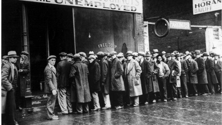 Memories of the great depression: Now, just like then, the financial crisis has left deep scars.  Photo: Supplied
