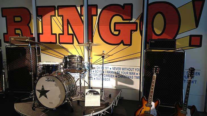 <em>Ringo: Peace & Love</em> exhibition at The Grammy Museum. Photo: Tim richards