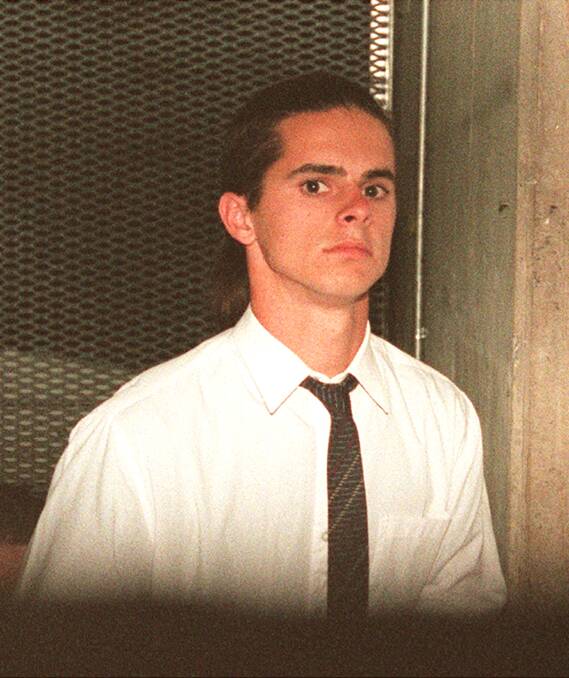Matthew De Gruchy, who slaughtered his mother, brother and sister in a frenzy in 1996.