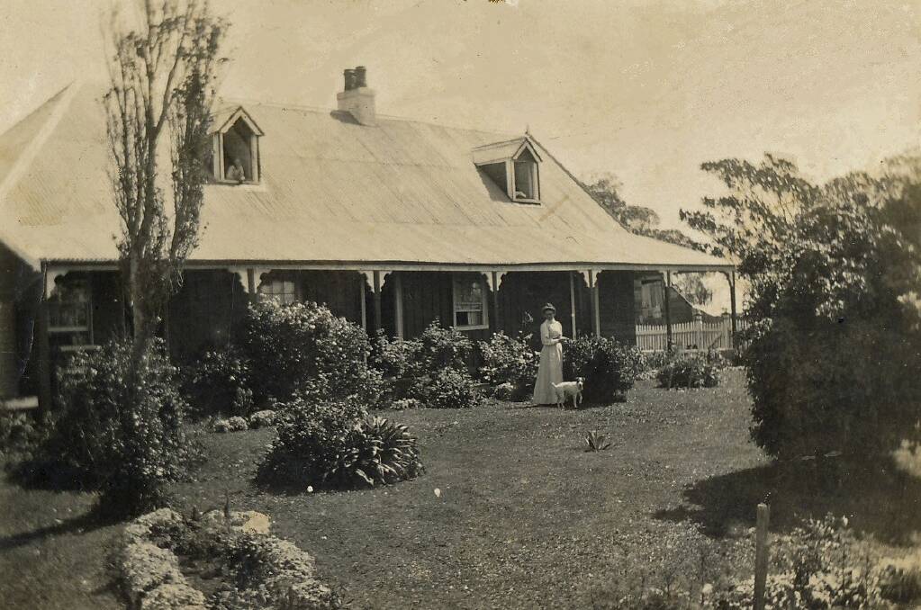 The Hill homestead circa 1908.