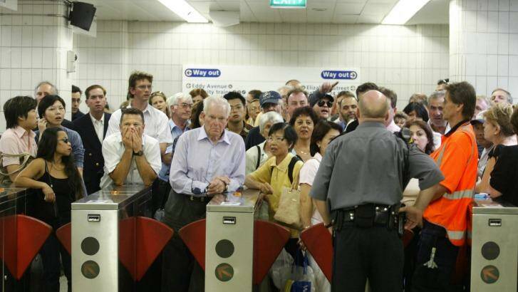 More of the same: Commuters struggle through the ticket barriers at Central station. Photo: Tamara Dean 