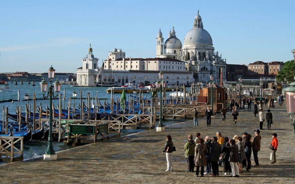 The Riva degli Schiavoni in Venice, Italy.
 Photo: Brian Johnston