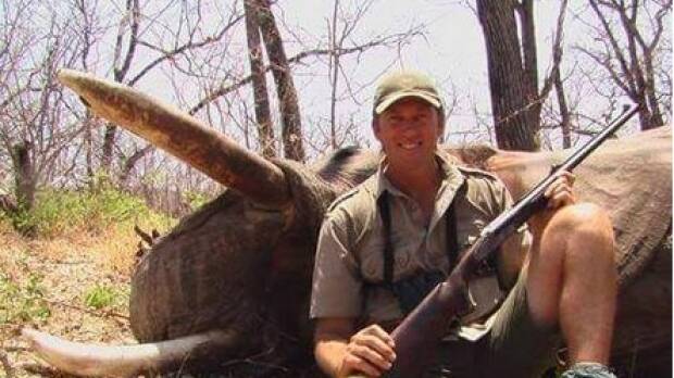Glenn McGrath posing with dead wildlife. Photo: Twitter