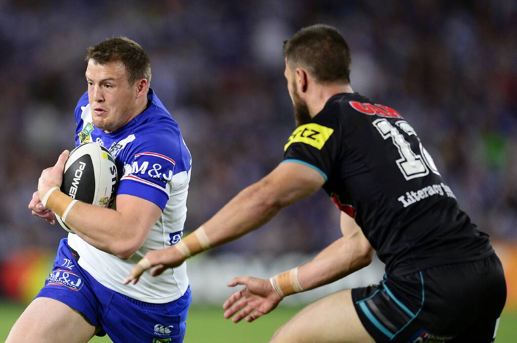 Josh Morris has no regrets about all the years he’s played for the Bulldogs after being overlooked by Wayne Bennett six years ago. Picture: GETTY IMAGES