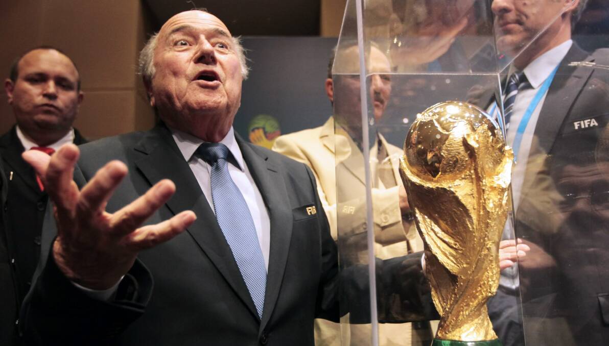 Sepp Blatter is expected to seek a new four-year term as FIFA president. Picture: REUTERS