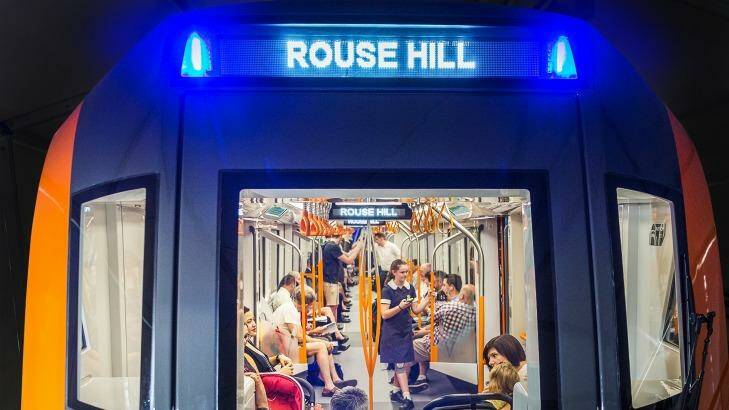 Driverless trains will ply the metro line from Sydney's northwest to the south via the CBD.  

 Photo: Supplied